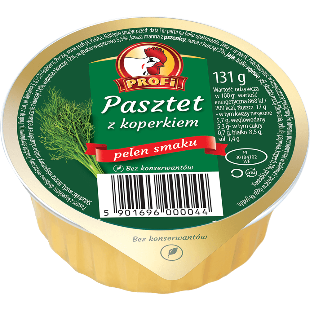 Pâté with dill 131 g